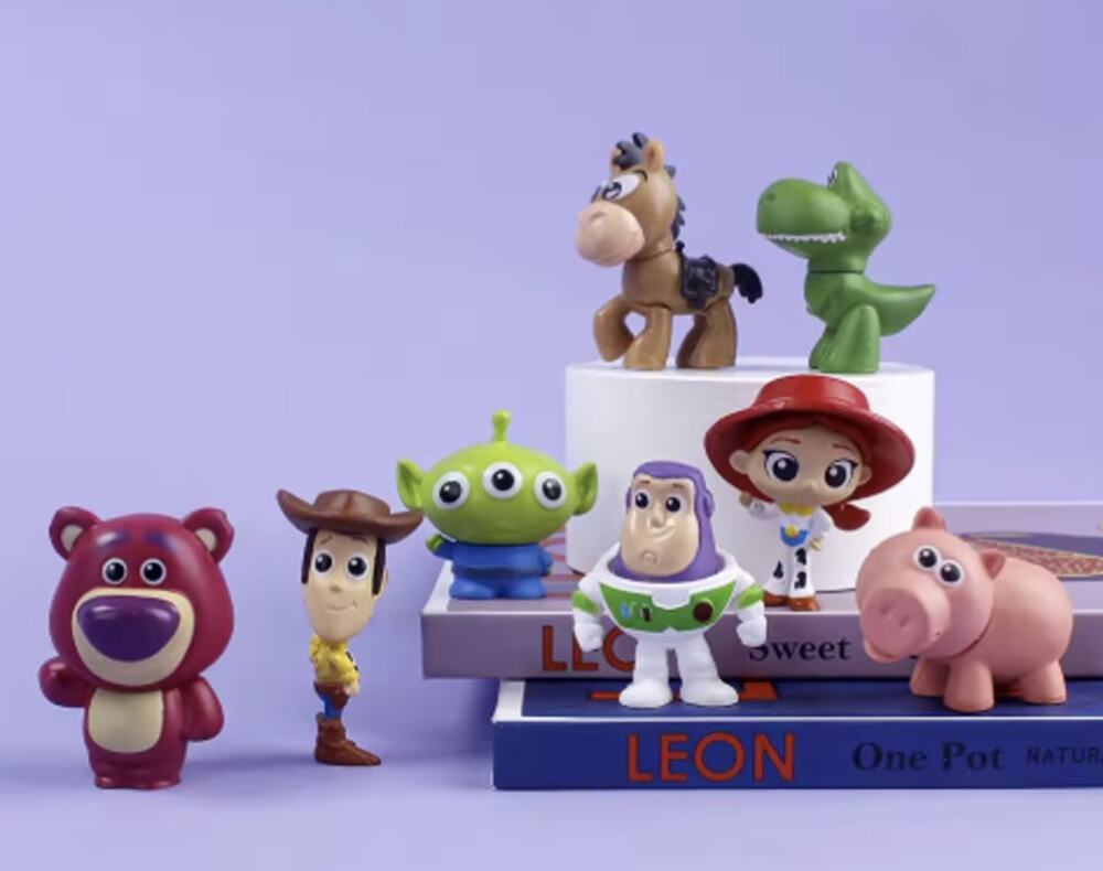 Disney x Pixar Toy Story 8 Piece Action Figure Play Set, PVC, New